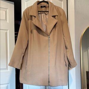 Missguided + Camel Trench Coat